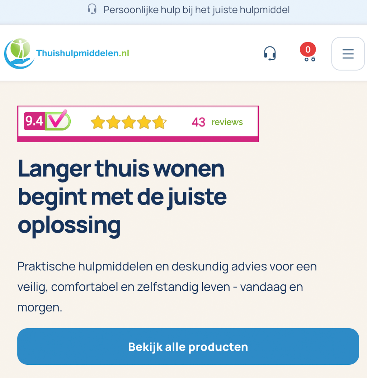 Thuishulpmiddelen.nl preview